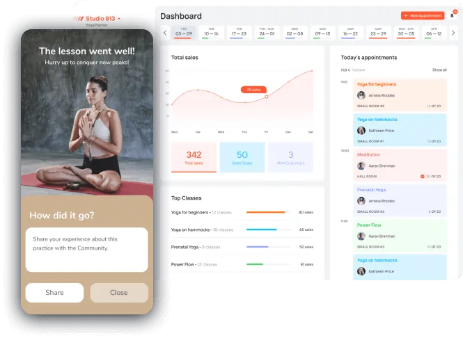 Yoga Studio Software
